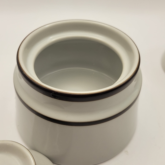 Vintage Noritake Stoneware Creamer and Sugar. - Picture 6 of 8